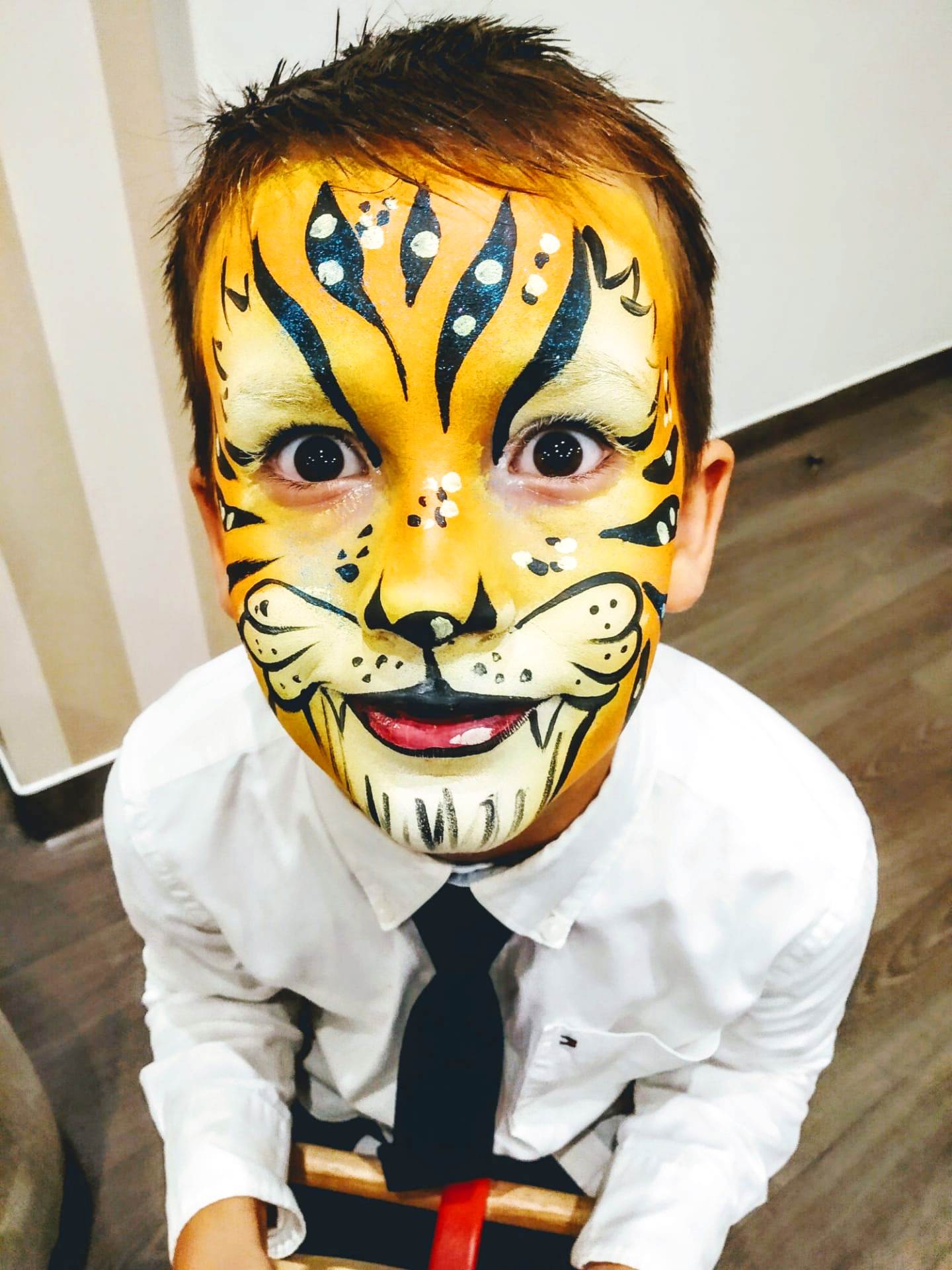 Pinturas faciais incriveis para crianças